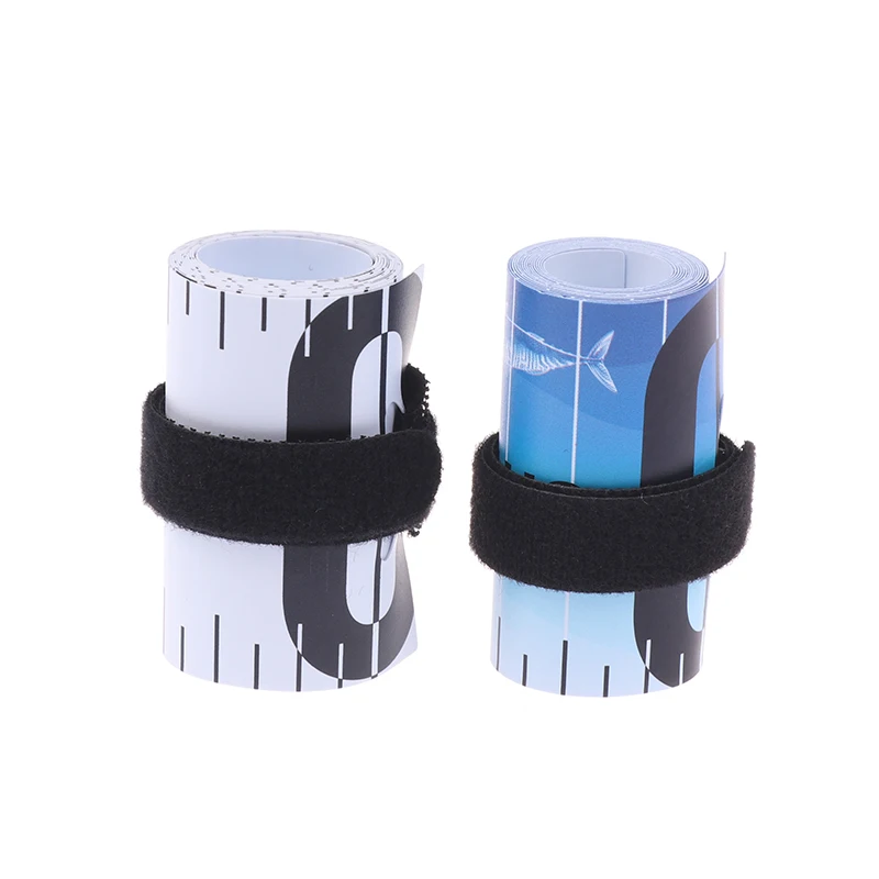 1Pcs 80/90cm Waterproof Fish Measuring Ruler Foldable Fishing Measuring Tape Sticker Fishing Accessories Tackle Tool