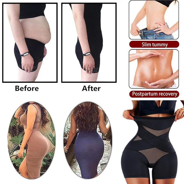 Women Body Shaper Tummy Shaper Cross Compression Abs Shaping Pants Beauty  Slim Cross Cover Cellulite Fork Compression Underwear