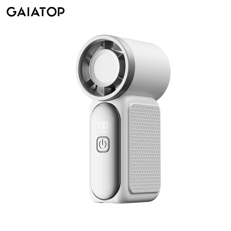 מאוורר נייד מיני GAIATOP חזק טרובו נטען ללא להבים מאווררים אישיים שקטים כיס קטן מאוורר נייד