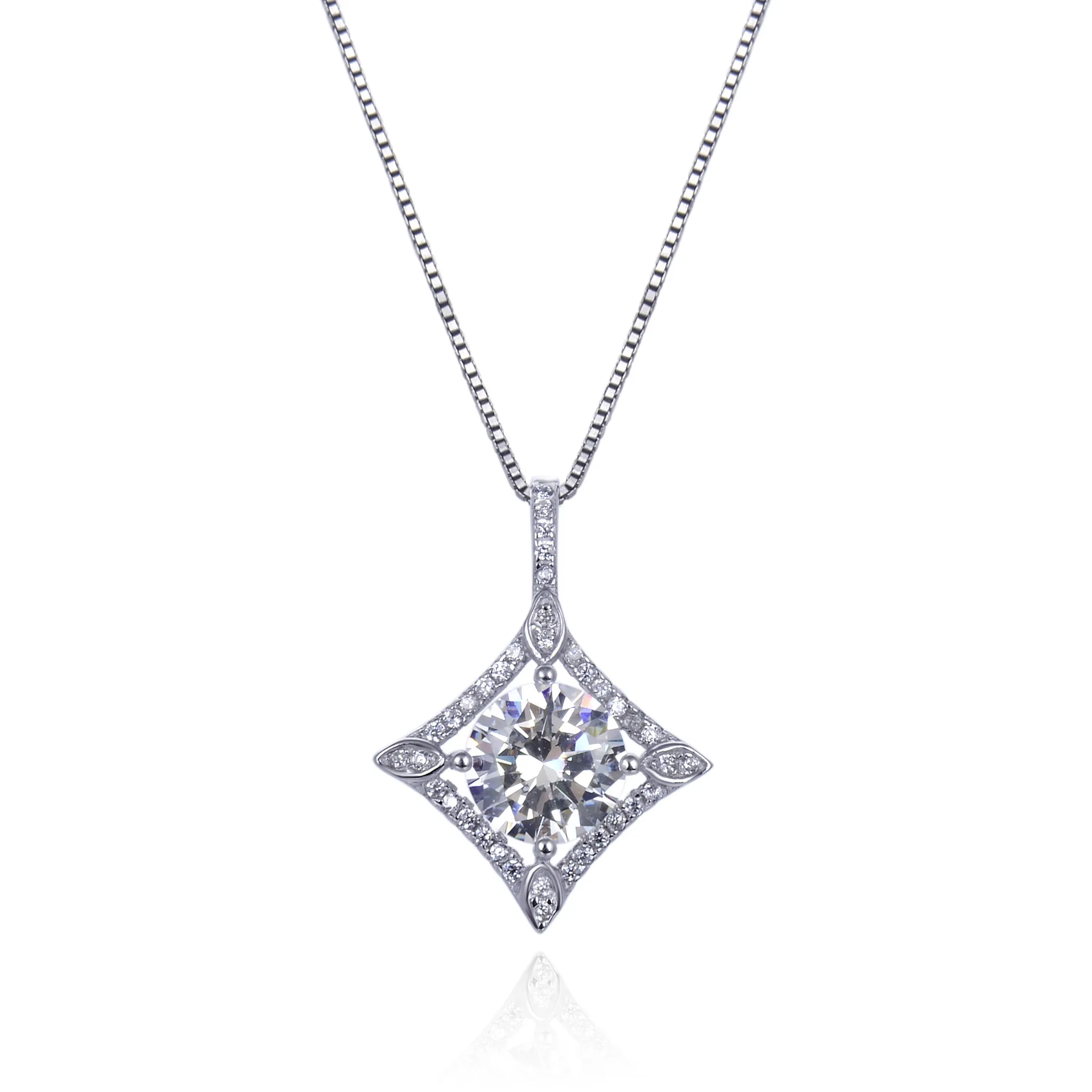 

Fashionable Style Collar Necklace s925 Silver Creative Pendant for Women TBB121