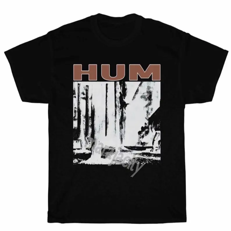 Hum Tshirt Fashion Top tee T Shirt Short Sleeve Cotton Men's Crew Neck Printed Tee