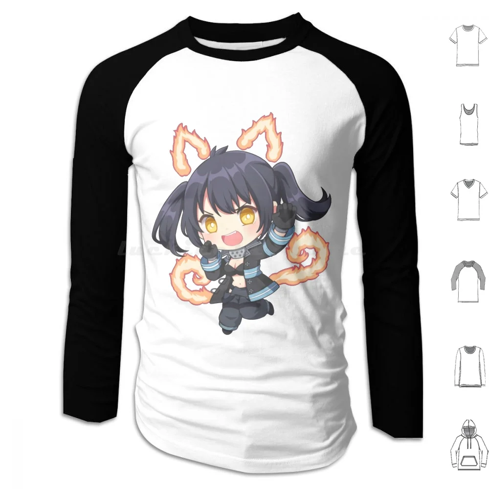 Fire Force-Tamaki Kotatsu Felpe Con Cappuccio Manica Lunga Tamaki Tamaki Kotatsu Fire Force Fire Force Tamaki Fire Force Tamaki