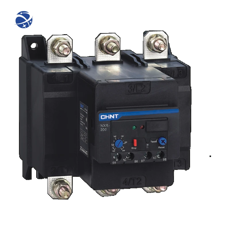 

Chint NXR-200 80~160A 3P 50/60Hz manual automatic reset thermal overload relay