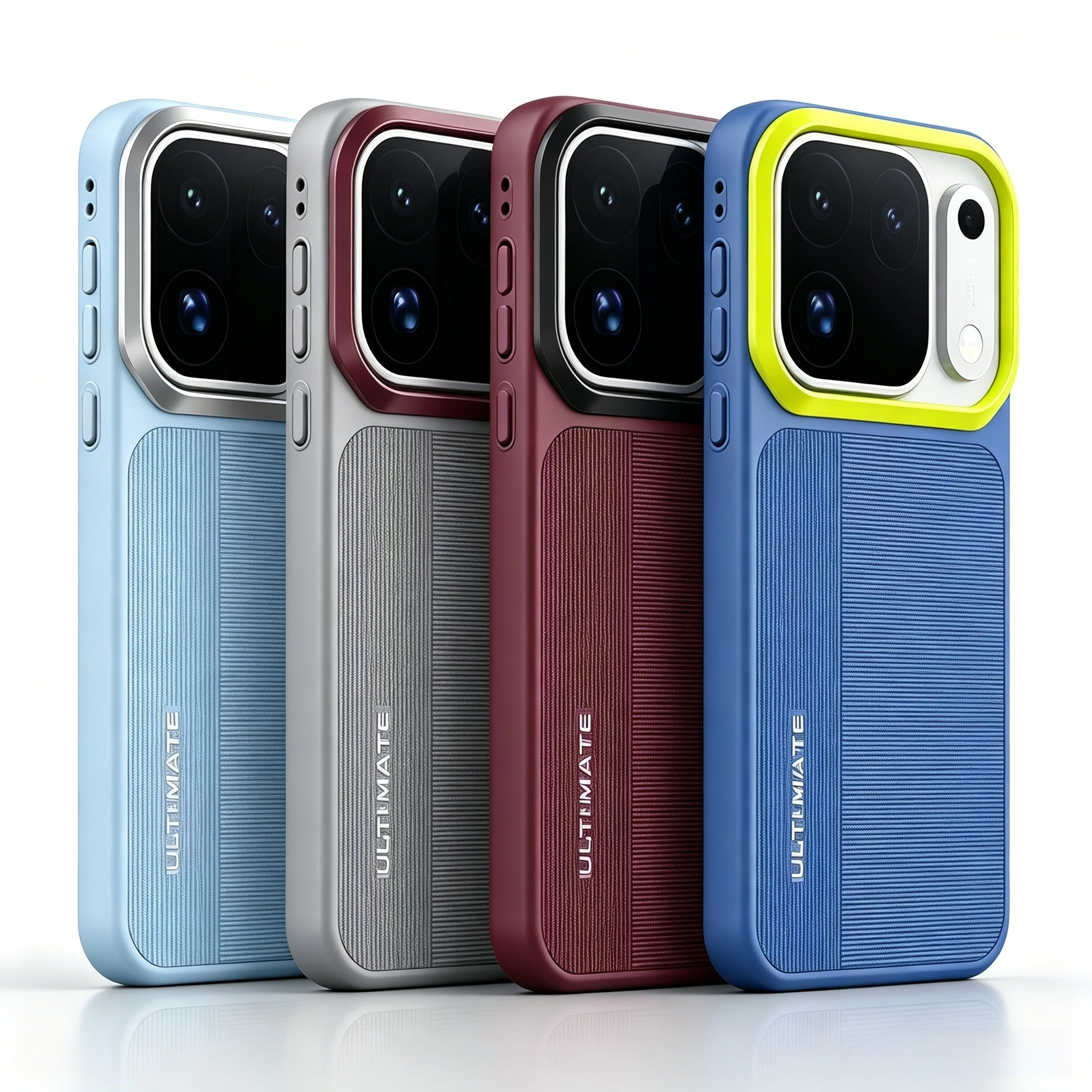 Magnetic Shockproof Protective Phone Case with Wireless Charging Compatibility