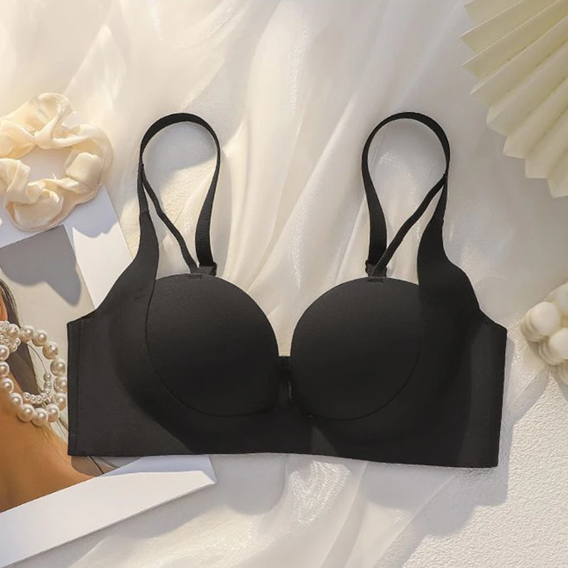 Seamless Bras for Women Bra for Little Chest Gather Wireless Bralette Push Up Brassiere 1/2 Cup Underwear Female Sexy Bras