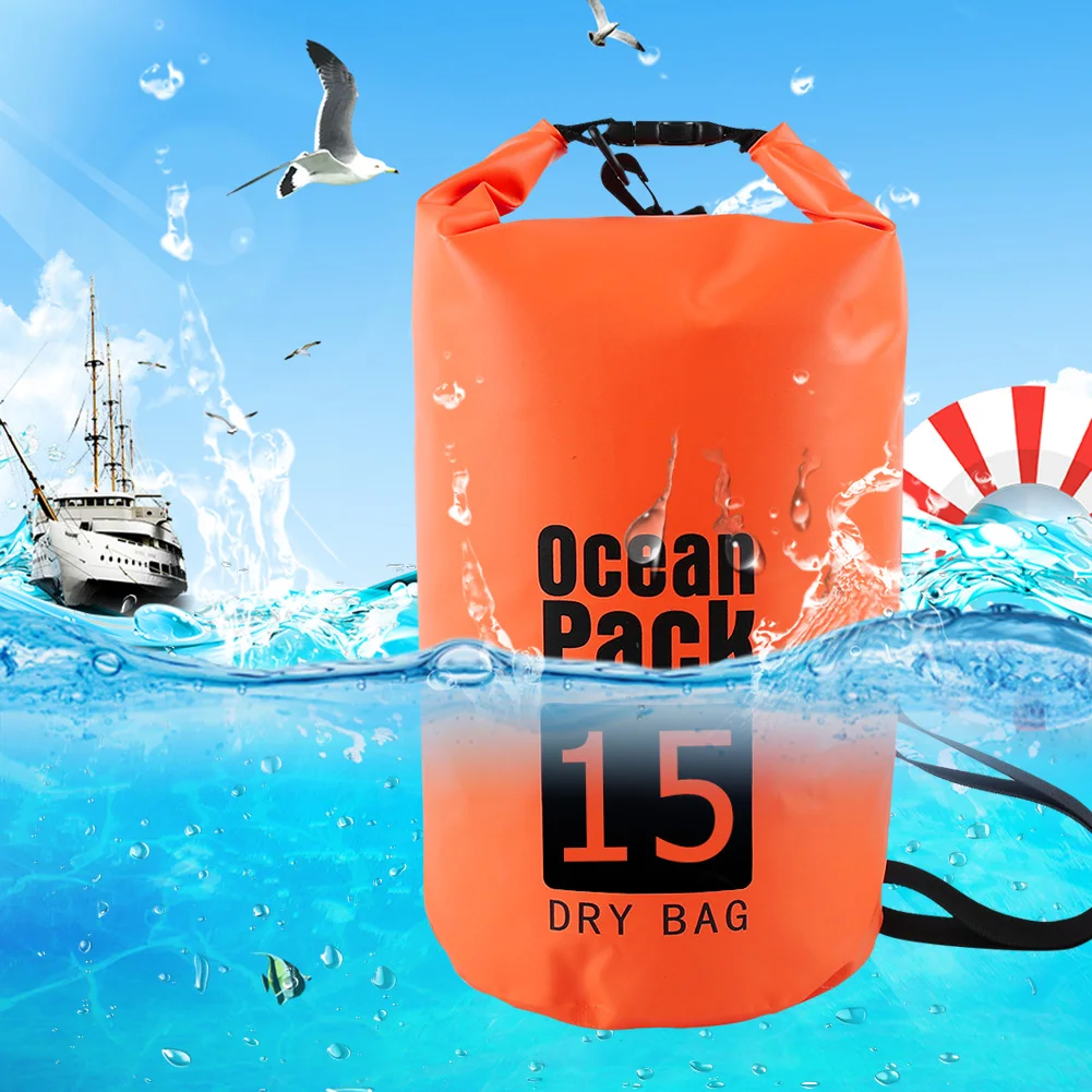 수영 가방, 2L/3L/5L/10L 방수 건조 자루 위장 색상 낚시 보트 카약 보관 표류 래프팅 건조 가방