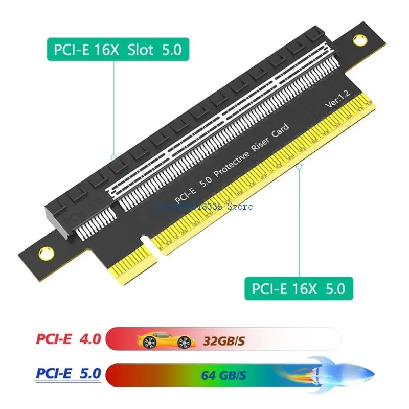 고급 GPU 장착 및 향상된 호환성을 위한 PCIExpress 5.0 라이징 확장 카드 그래픽 스티어링 카드