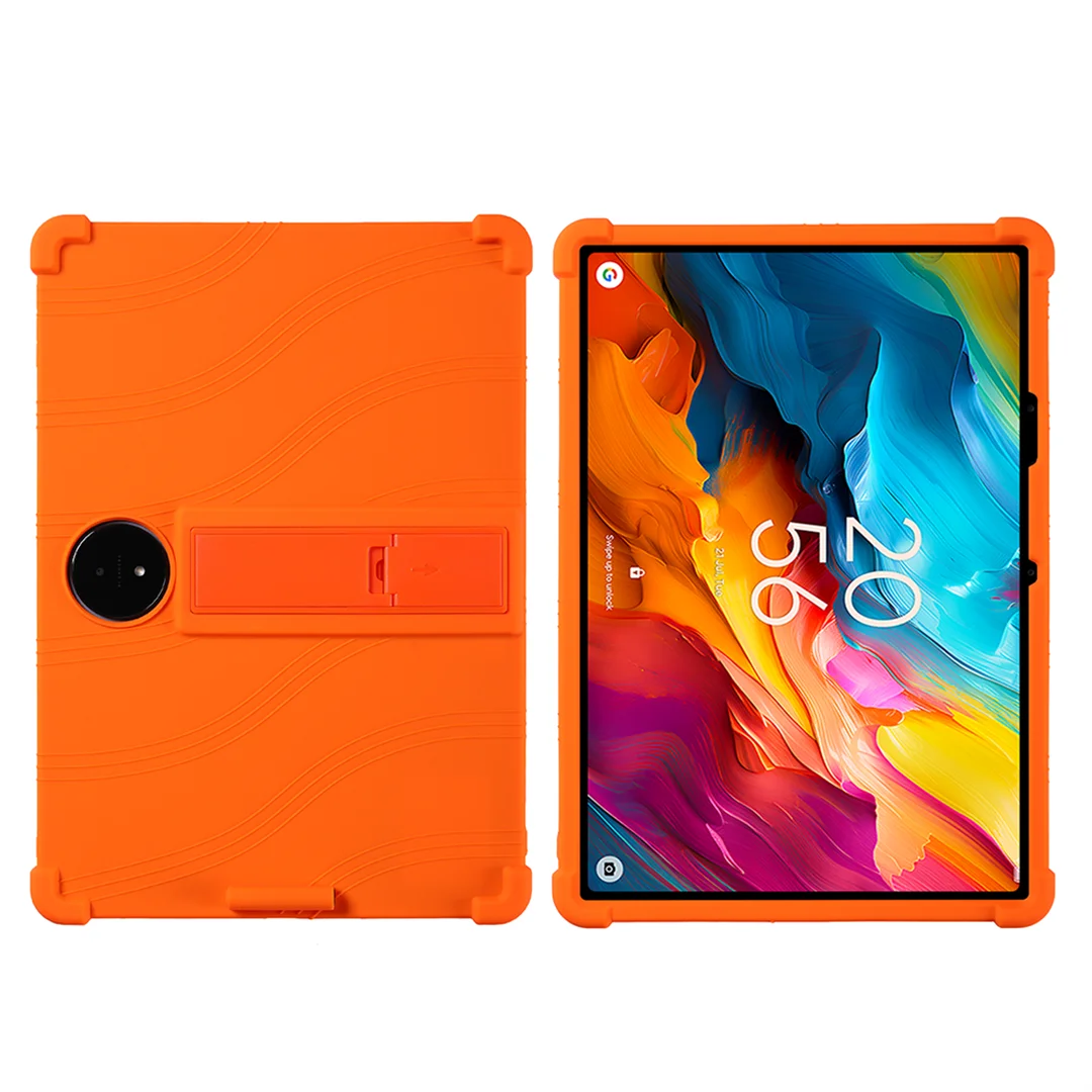 Multi-Color Silicone Shockproof Case with Hidden Stand and Full Protection