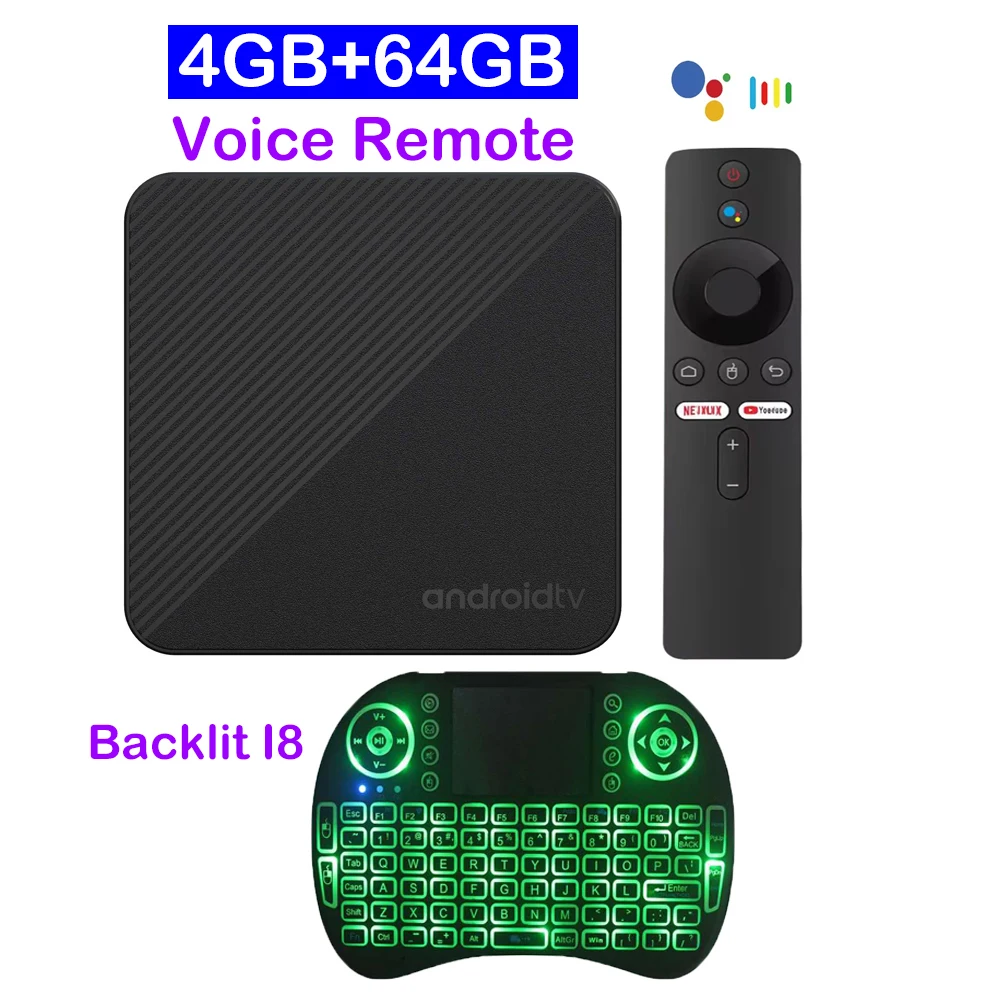 Smart TV Box T8 Android 14 2025 8K Ultra Ram 4GB 8GB Rom 64GB
