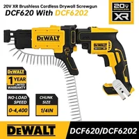DEWALT DCF620 Drywall Screw Gun 20V Handheld Automatic Feeding Nailing Machine Brushless 360 Degree Rotation dewalt Nail Gun 1