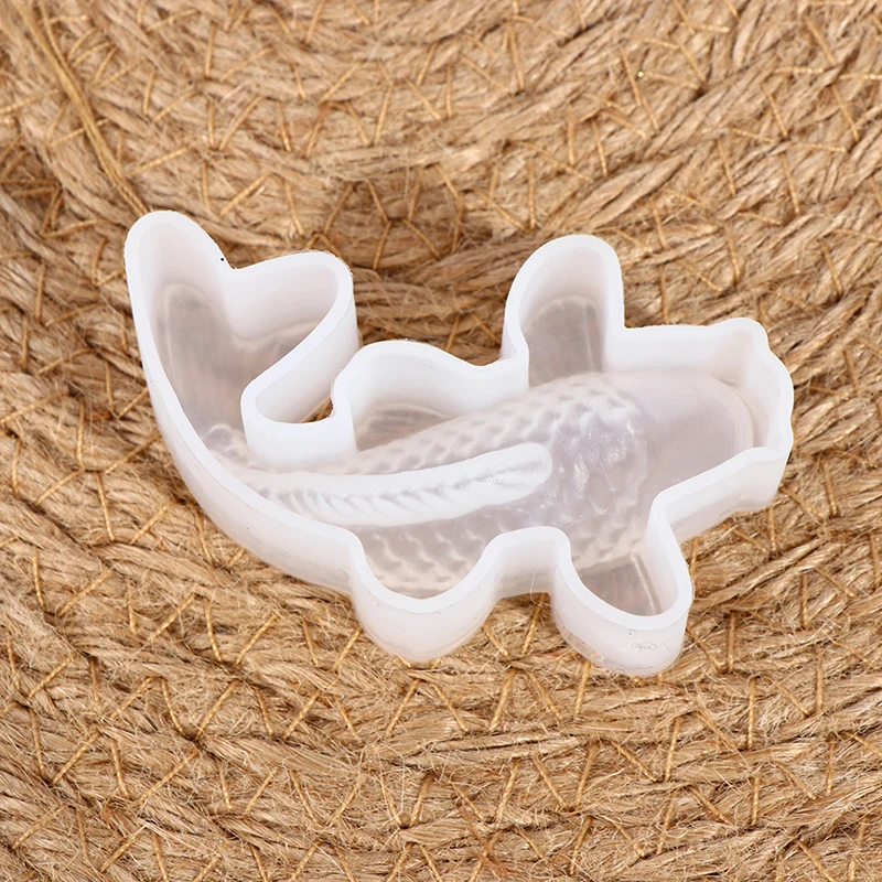 3D Lucky Koi Fish Shaped Transparent Silicone Mold DIY Resin Casting Art  Jewelry Making Craft Epoxy Crafts Pendant Making Tools