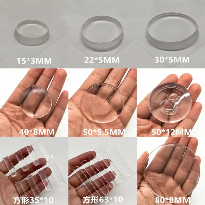 Silicone Door Stopper Self Adhesive Bumper Mute Stickers Wall Protection Muffler Pad Anti-crash Pad door stopper,silicone door stopper,door stopper bumpers,silicone rubber bumpers,silicone door sticker