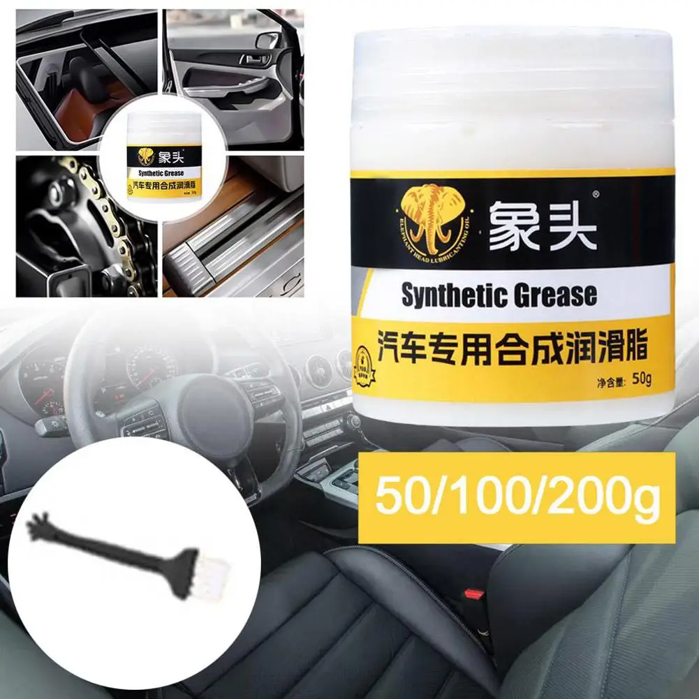 Car Part Silicone Grease Lubricant for O-Rings Toys Flashlights Seal White Synthetic Grease Lubricating Oil Door Abnormal Tool silicone grease lubricant silicone grease