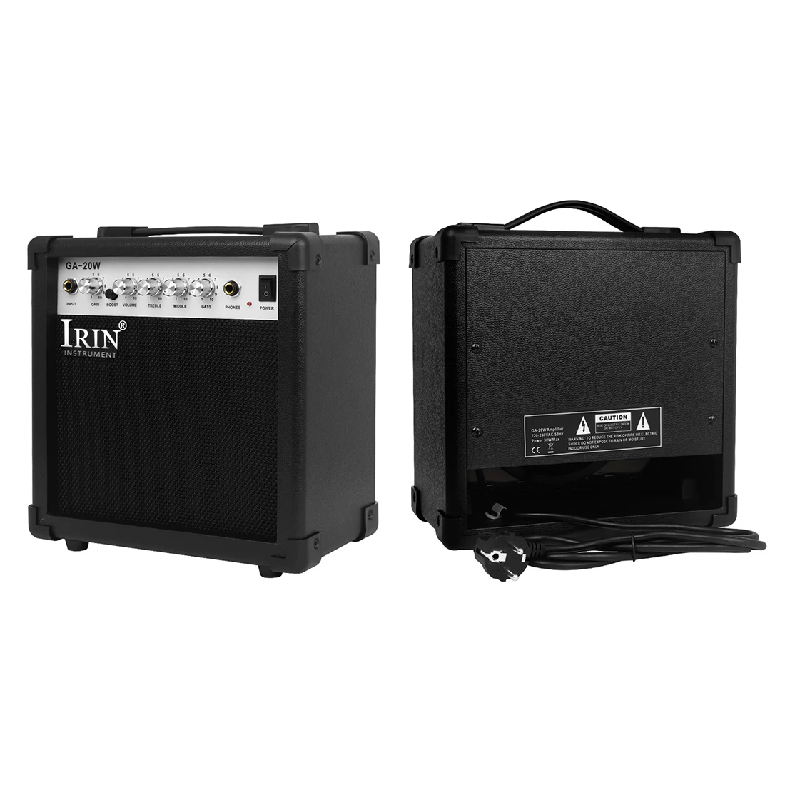 Guitar Amplifier IRIN Electric Guitar Bass Amplifier AMP Portable Handheld Mini Speaker Cabinet Accessories