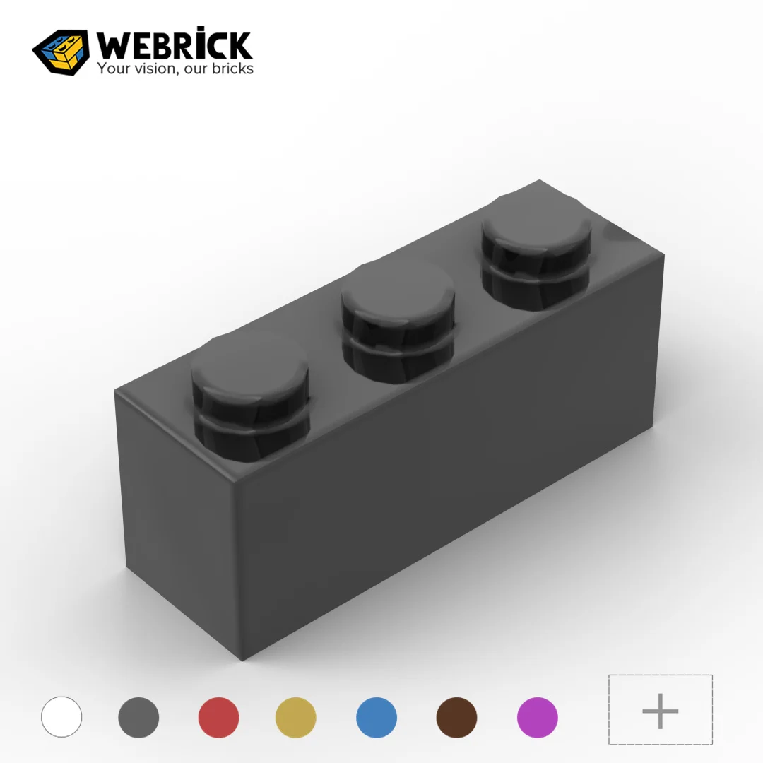 

Webrick 100PCS 3622 Parts Thick Figures Bricks 1x3 Building Blocks Educational DIY Creative Plastic Toys KIds Boys Girls Gifts