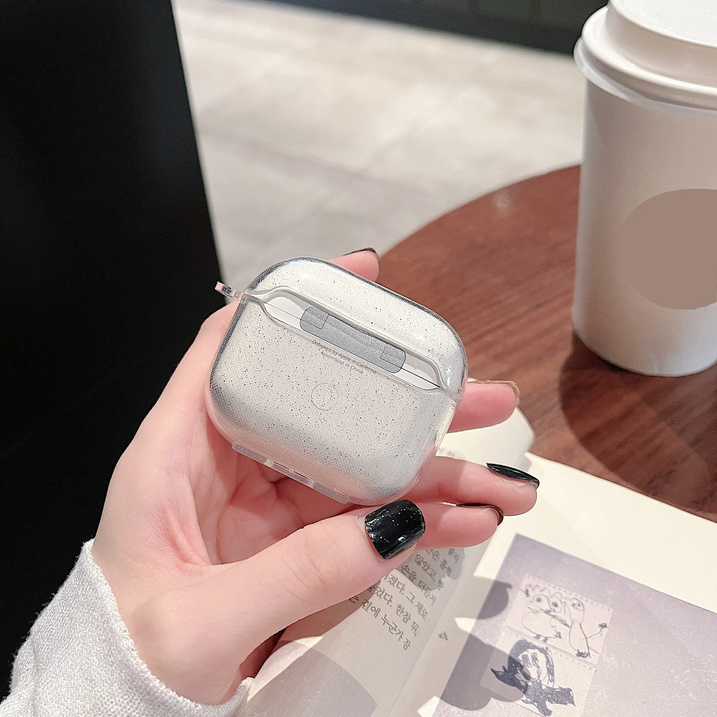 Green Love Headphones Case for AirPods