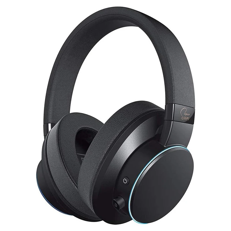 

Creative SXFI AIR Bluetooth and USB Headphones with Super X-Fi Audio Holography Technology, 50mm Drivers, microSD Card Reader, T