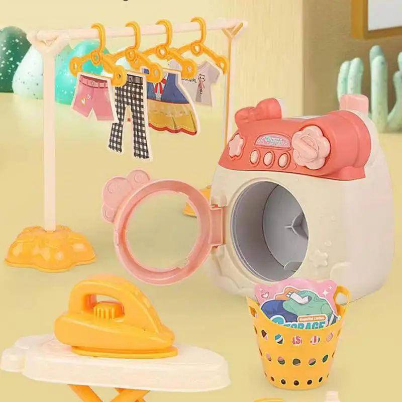 Simulated Washing Machine Childrens Home Mini Fun Gifts For Refrigerator Funny Toys Small Household Appliances Cute