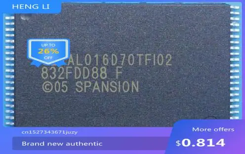 

100% NEW S29AL016D70TFI02