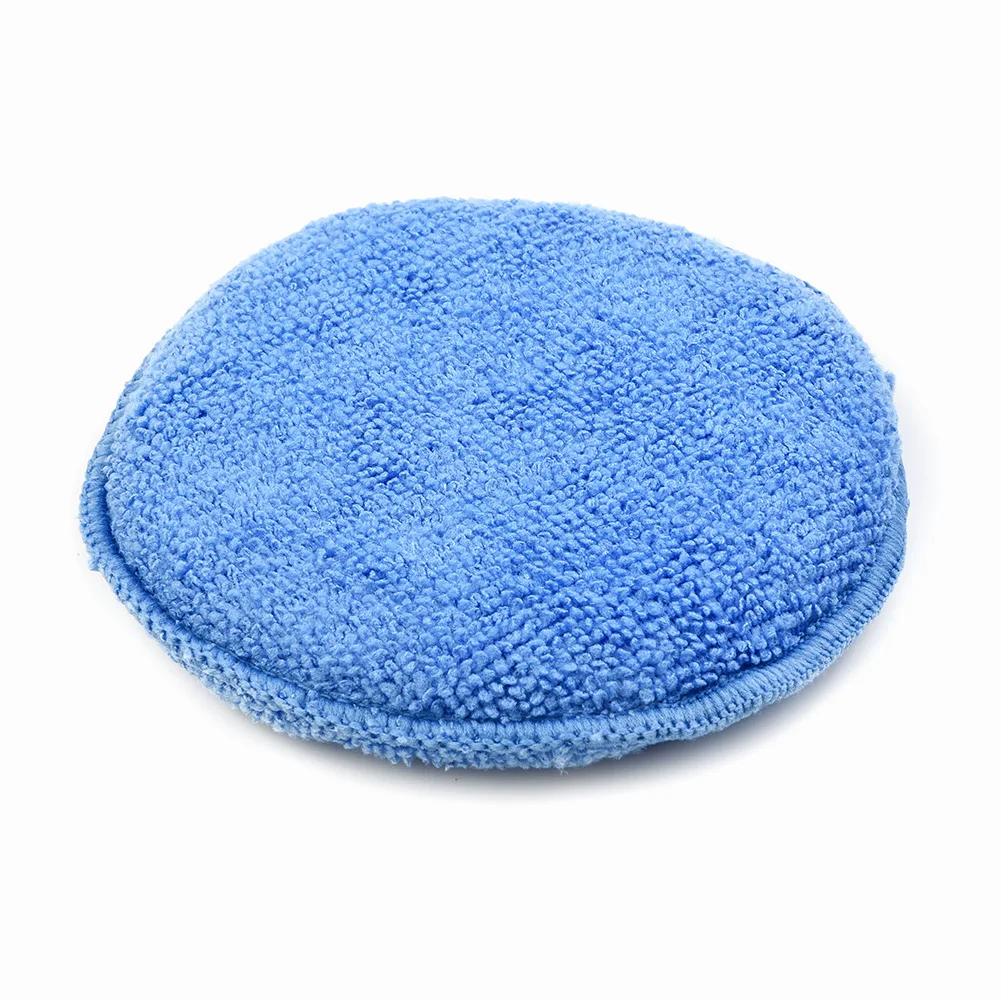 

Practical Durable Sponge Waxing Applicator Pad Portable Removing Wax Car Polish 24PCS Applicator Pad Reusable 5inch