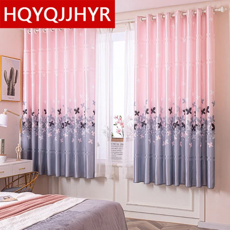 19 Models Short Pastoral Semi-shade Curtains For Living Room Kitchen Bedroom Window
