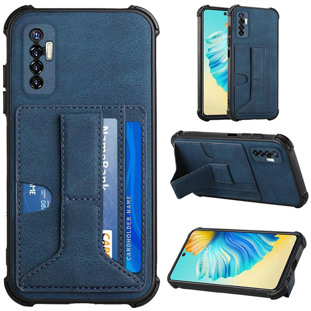 Противоударный чехол для Tecno Camon 17P 2021 задняя крышка 17 18 Pro 18i Pova 2 Spark 8C 7 Hot 10 11 Play Etui |