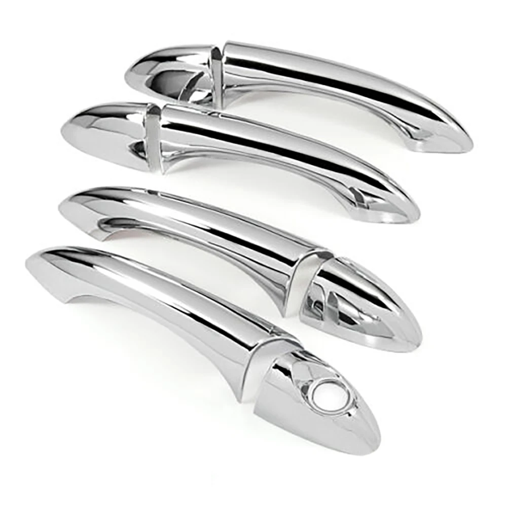 

Car Triple Chrome Door Handle Cover Trim Fit For- X5 E53 2000-2006