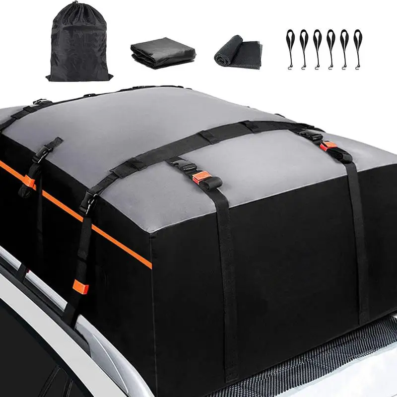 

Rooftop Cargo Carrier Bag Waterproof Car Roof Top Luggage Bag With Large Capacity, Weatherproof Luggage Bag For Sedan, SUV,