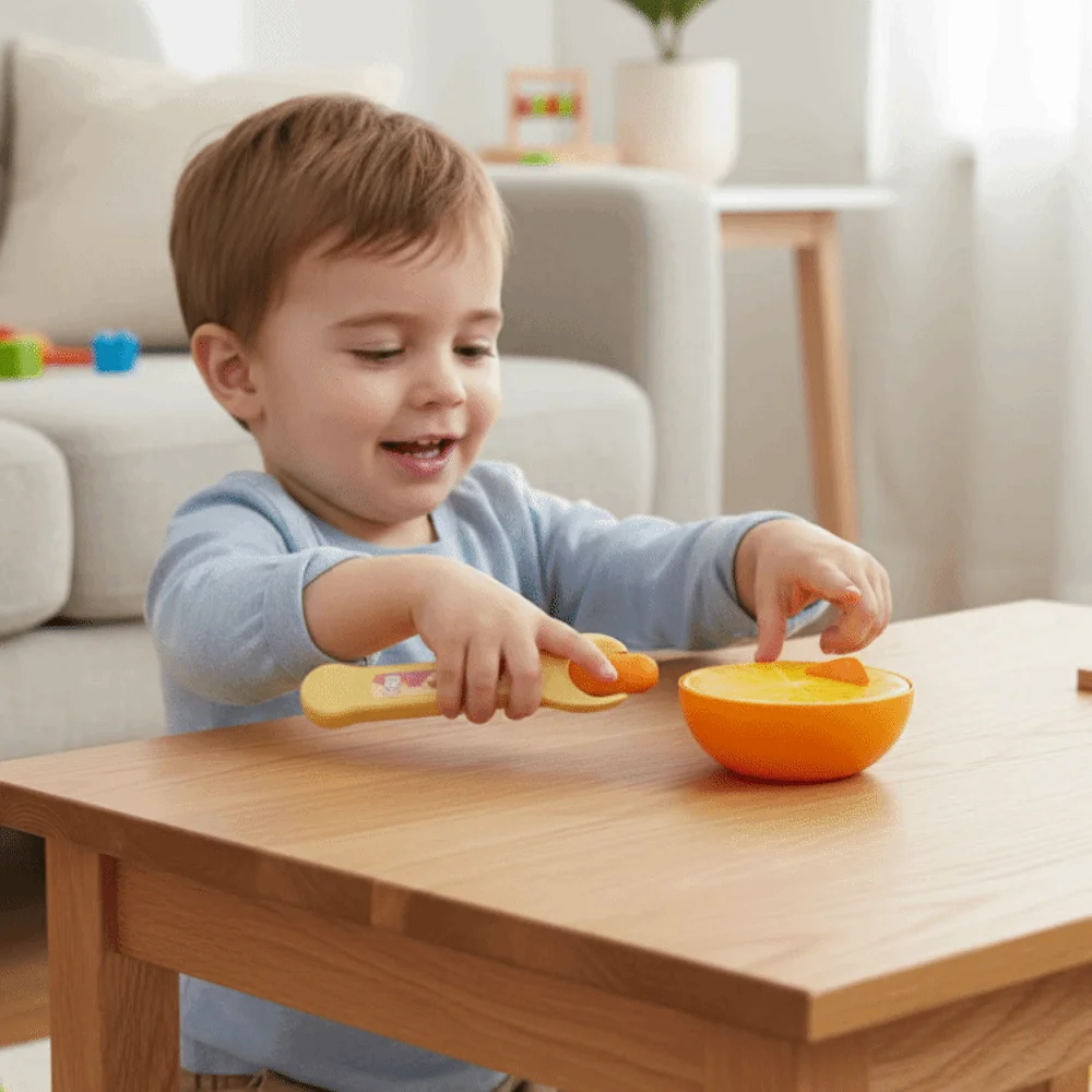 Food Feeding Fruit Pudding Set Feeding Toy Simulation Role Play Watermelon Pudding Toy Grapefruit Kiwi fruit Play House Toys