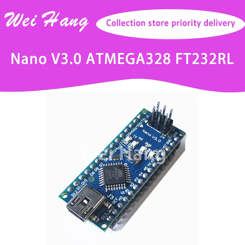 

Nano V3.0 ATMEGA328 FT232RL