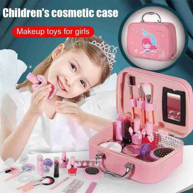 Girls Makeup Kit for Kids, Non Toxic Washable Mermaid Makeup, Kids Makeup  Sets for Girls 5