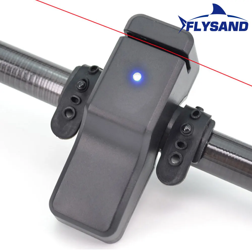 Alarme de touche pêche électronique FLYSAND style européen - Capteur intelligent avec signal lumineux