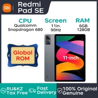 Global ROM Xiaomi Tablet Redmi Pad SE Redmi Tablet 11" 90Hz High Brush Screen 6G+128GB Entertainment AV Office Learning Tablet 1