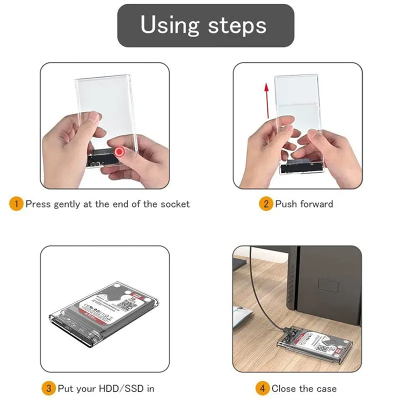  ϵ ̺ Ŭ, SATA to USB 3.1  ʿ , SSD  HDD 9.5mm 7mm  ϵ ̺ ̽, 2.5 ġ USB2.0 3.0 3.1