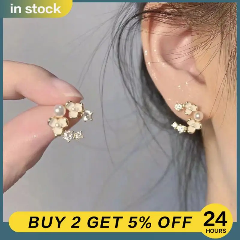 

Темпераментные женские ювелирные изделия, прочные яркие безопасные серьги-гвоздики с тонкими не вызывающими аллергией цветами