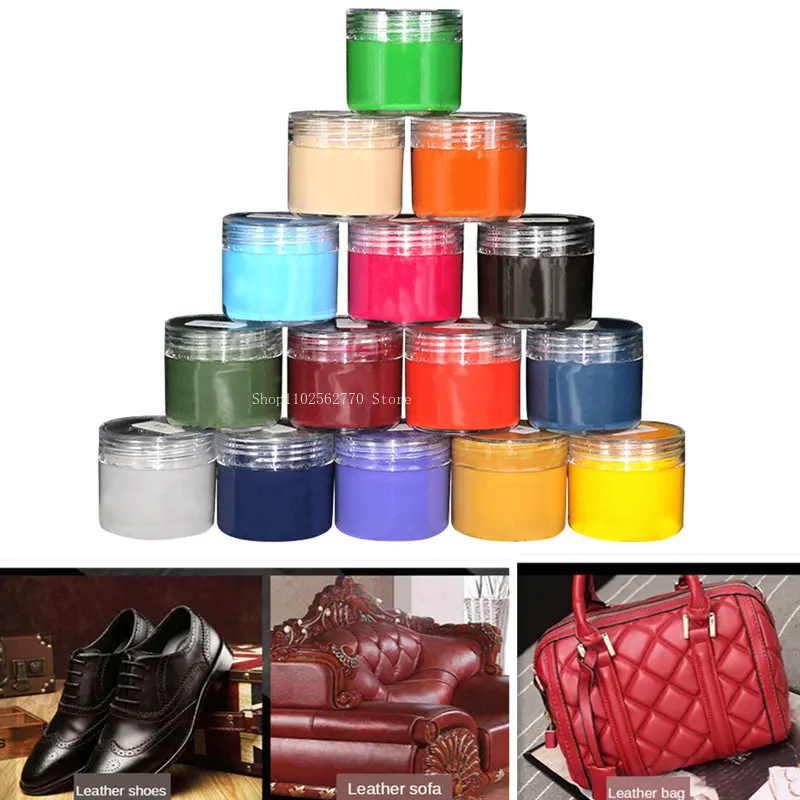 30MLLeatherPaintRepairRefurbishedChangeColorLeatherShoesColor