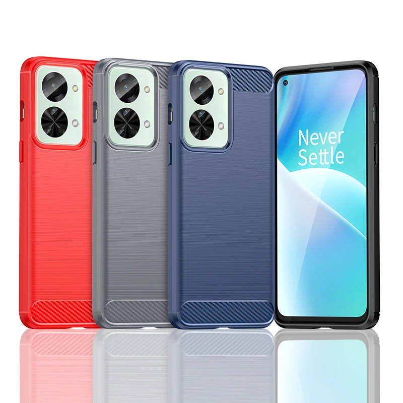

Чехол для OnePlus Nord 2T, чехол для OnePlus Nord 2T Nord2 N200 N100 CE 2 5G, силиконовый чехол из углеродного волокна для OnePlus Nord 2T, чехол