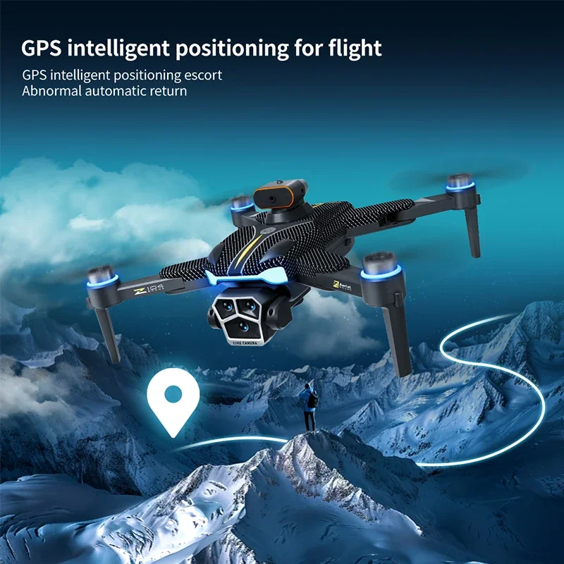 Écran FPV 4.5" du Drone GPS Z104 Pro 8K Ultra HD affichant une vue aérienne en direct