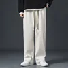 Men's Corduroy Pants Loose Straight Leg American Sle Casual Sports Trousers Autumn Faion Brand Drapey Wide Leg