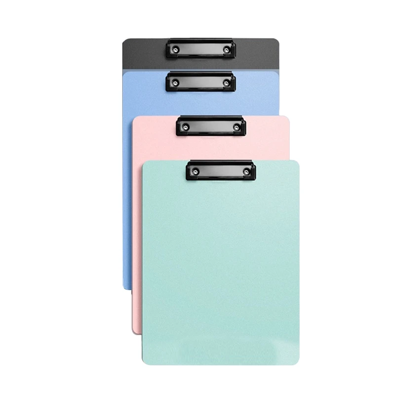 

4 Pack Plastic Clipboards Multiple Color Clip Board Clip Boards With Metal Clip, For , Nurse, Teacher, Student