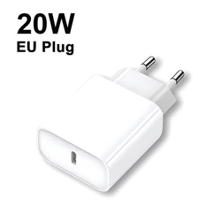 Universal 20W PD Fast Charger with USB - C Power Adapter and Cable - EU