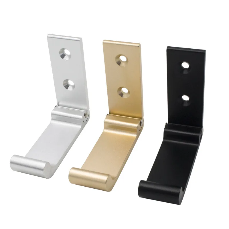 Aluminum Alloy Round Head Foldable Clothes Hook Invisible Punch-free Row Hook Nail-free Single Wall-mounted multifunctional hooks suction cup hook self adhesive wall hooks self adhesive hooks kitchen hook wall mounted basin hook