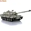 Heng Long 1/16 7.0 Challenger II FPV Camera RC Tank 3908 Painted White 360° Turret Steel Gearbox RTR Toys Machine Gun TH17756 2