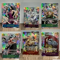 Anime One Piece Chopper Kid Luffy Sabo Hancock Sogeking Zoro English Version Diy Collectible Card Board Game Toy Birthday Gift 1