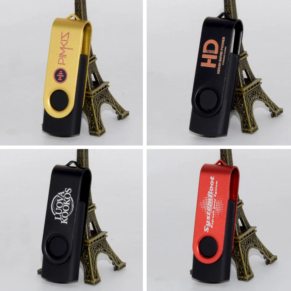 10개/세트 펜 드라이브 무료 맞춤 로고 8GB 4GB 2GB 1GB USB 플래시 드라이브 16GB 플래시 디스크 128MB 256MB 512MB 메모리 플래시 디스크