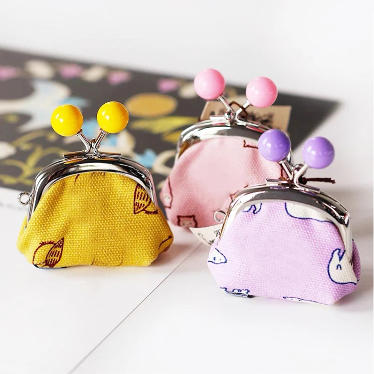 2/5/10Pcs 85mm Embossed Metal Bag Handle Color Bead Coin Purse Frame Kiss Clasp Handbag Wallet Sewing Brackets for Making Bags