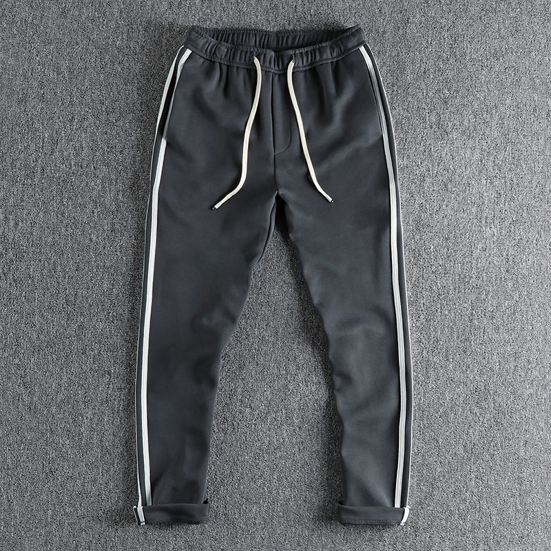 2022 Mosaic fashion casual pants Men's fashion sports straight leg