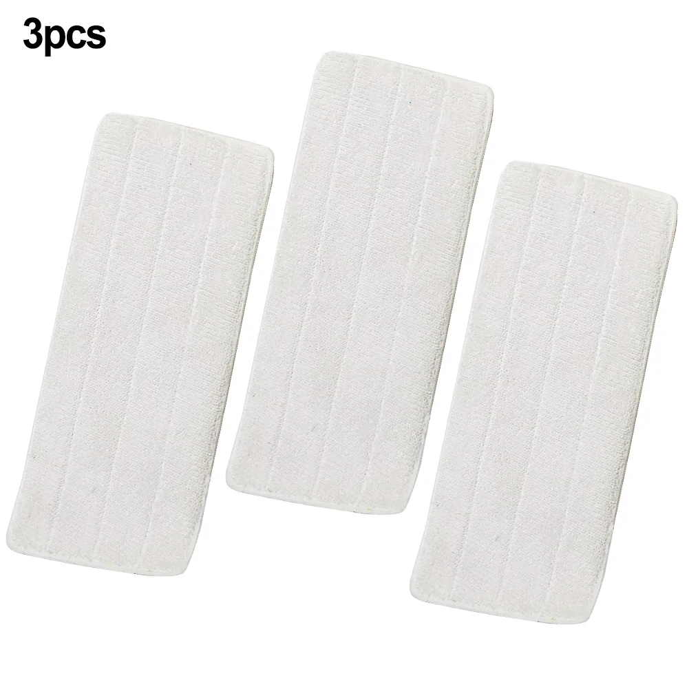 

3pcs Microfiber Cloths For Steam XXL Power Pad Vacuum Cleaner Spare Replacement Parts Mop Cloth Sweeper Washable Covers Pads