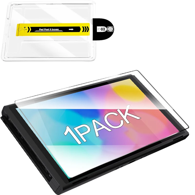 Verre trempé pour interrupteur/interrupteur OLED/Switch2, protecteur d'écran, Film de protection anti-rayures facile à installer pour Switch 2 NS2 OLED