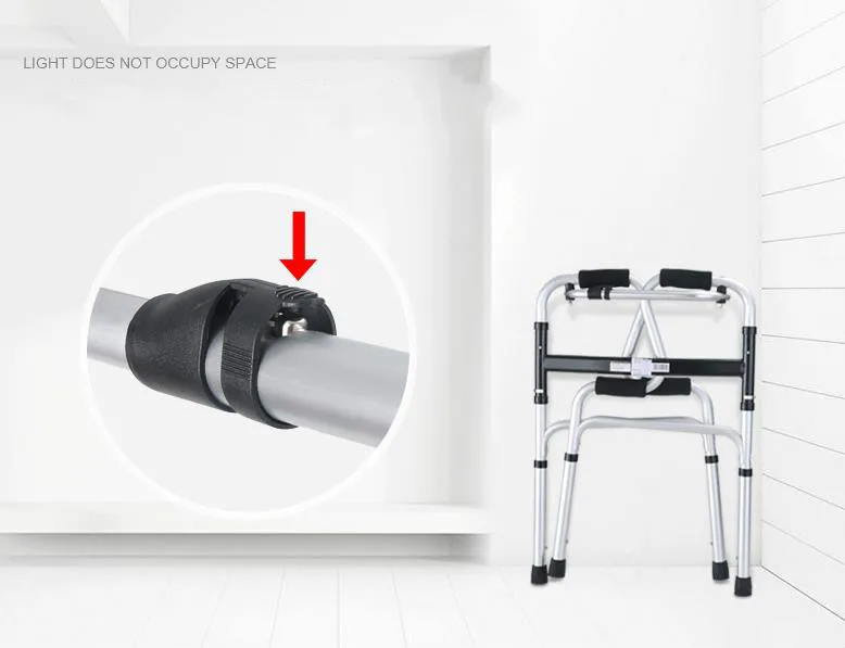 Foldable Walker with Wheels 3